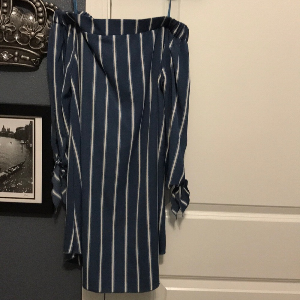 Off the shoulder dress